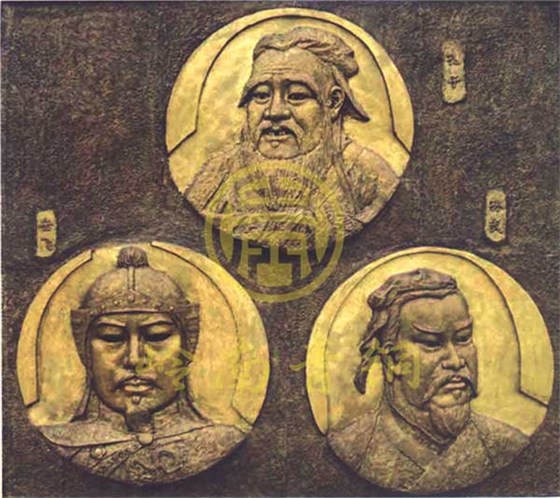 銅浮雕