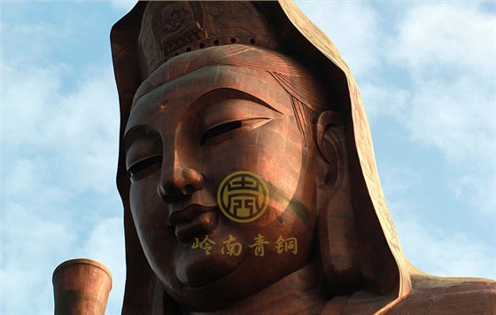 廣東省南海西樵山大型觀音銅佛像工程