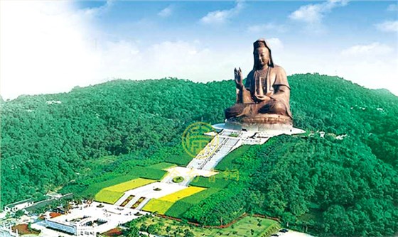 銅觀音坐像