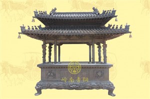（精品）雙層蓋長方香爐5高3.3米，寬1.3米，長2.8米