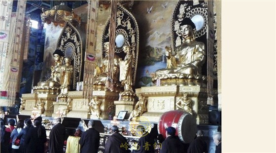 湖南無量禪寺銅佛像