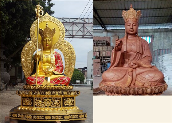 地藏王銅佛像