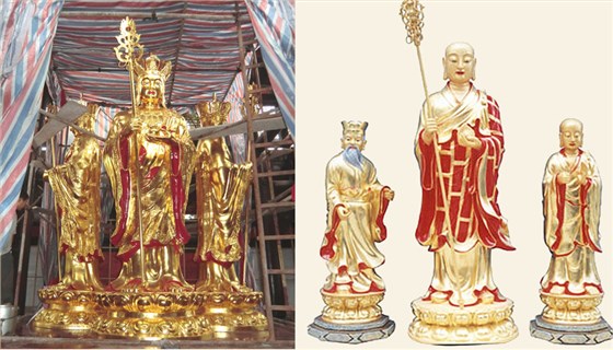 地藏王銅佛像