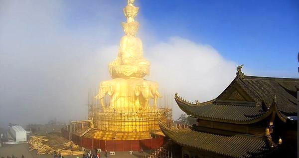 嶺南青銅帶我們走近大型佛像重塑金身的過(guò)程
