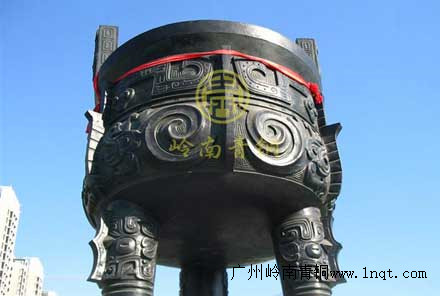 城市銅鼎雕塑