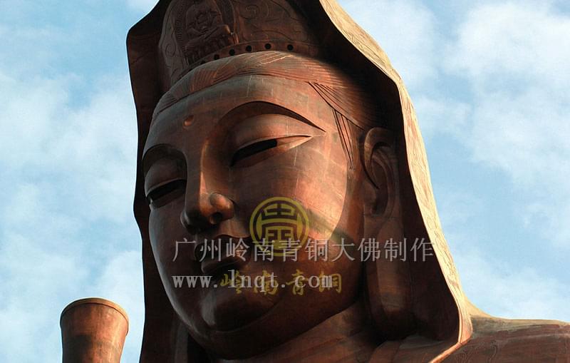 觀音大型銅佛像