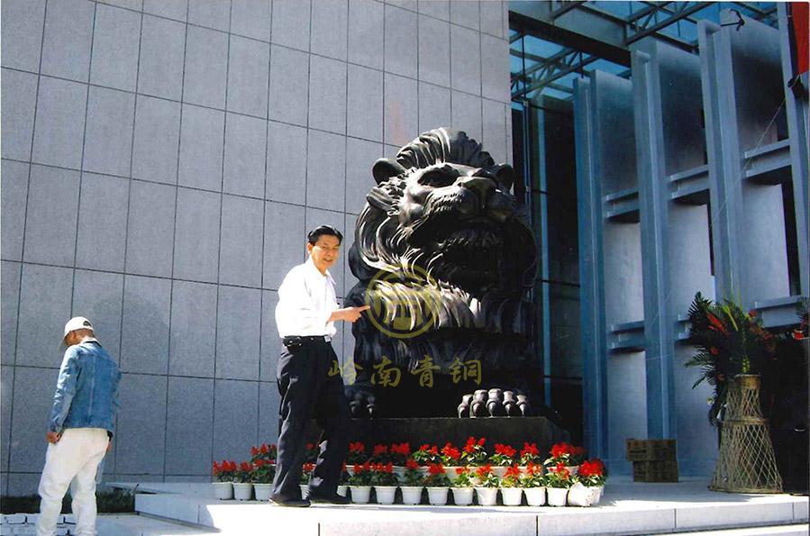 中國人民銀行內(nèi)蒙古分行銅獅工程