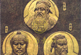 深圳名人鑄銅浮雕