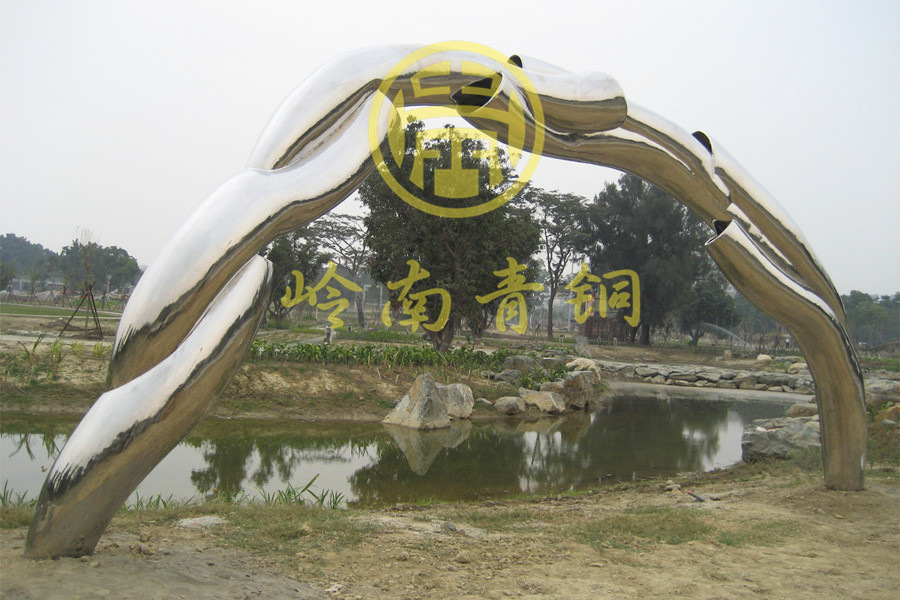 臺(tái)灣 《拱門》不銹鋼雕塑工程