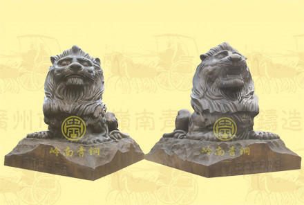 匯豐銅獅子（7號）長3米，寬1.6米，高2.1米