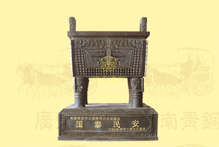 銅方鼎5（長(zhǎng)0.55米-1.1米，高0.67米-1.33米）-有現(xiàn)貨