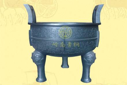 銅圓鼎7（口徑0.32米，高0.33米）-有現(xiàn)貨