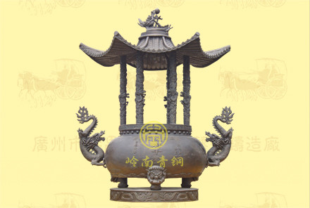 單層蓋圓香爐5