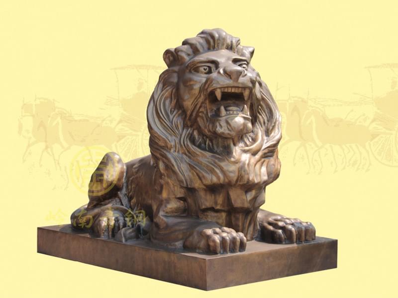 匯豐獅（1號）長1.5米，寬0.7米，高1.08米