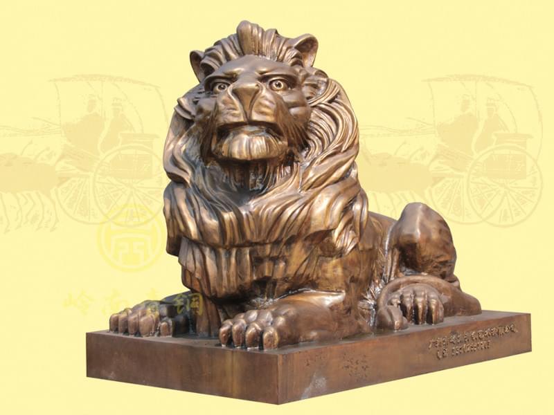 匯豐獅（1號）長1.5米，寬0.7米，高1.08米