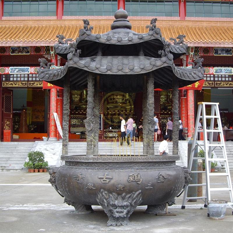 雙層蓋圓香爐3