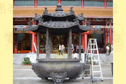 雙層蓋圓香爐3