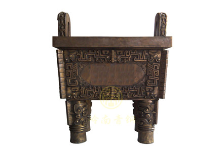 現(xiàn)貨：銅鼎14（長1.1m，寬0.78m，高1.35m）