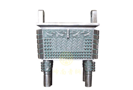 現(xiàn)貨：銅鼎9（長54cm，寬41cm，高73cm）