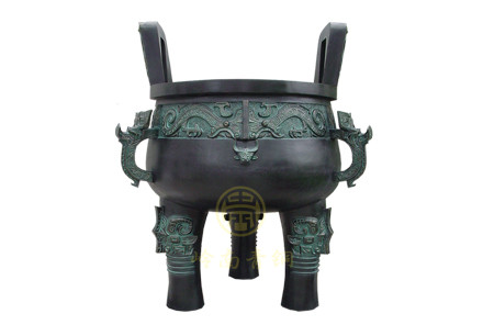 現(xiàn)貨：銅鼎8（口徑48cm，高67cm）