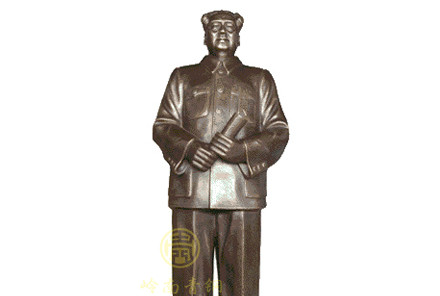 現(xiàn)貨：毛澤東銅像（A高1.4米；B高0.9米）