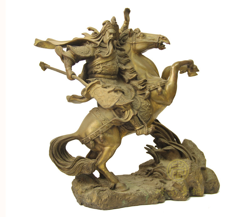 關(guān)公（長25cm,寬10cm,高27cm）