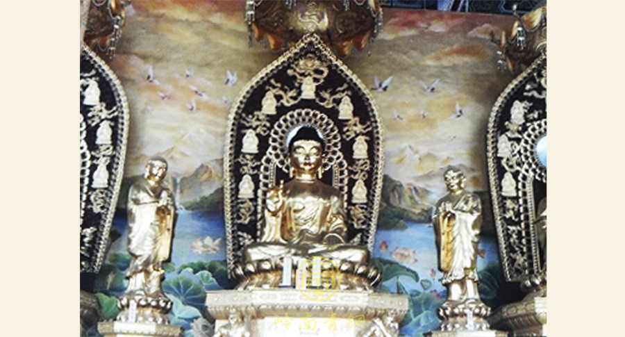湖南無(wú)量禪寺銅佛像
