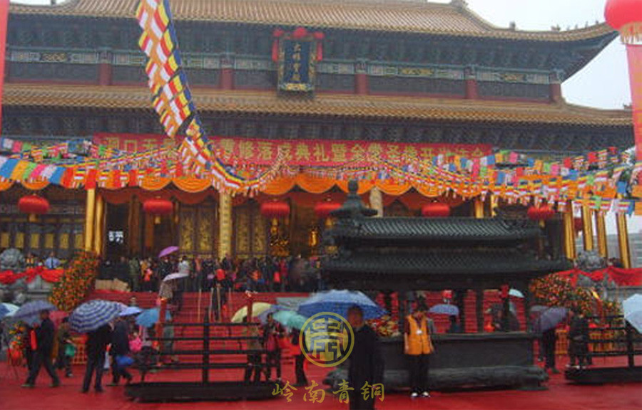 湖南無(wú)量禪寺銅佛像