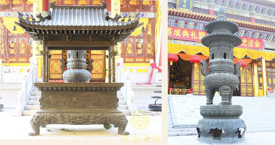 湖南無(wú)量禪寺銅佛像