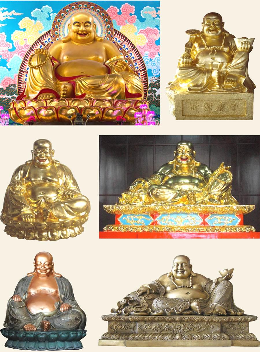 彌勒佛銅佛像
