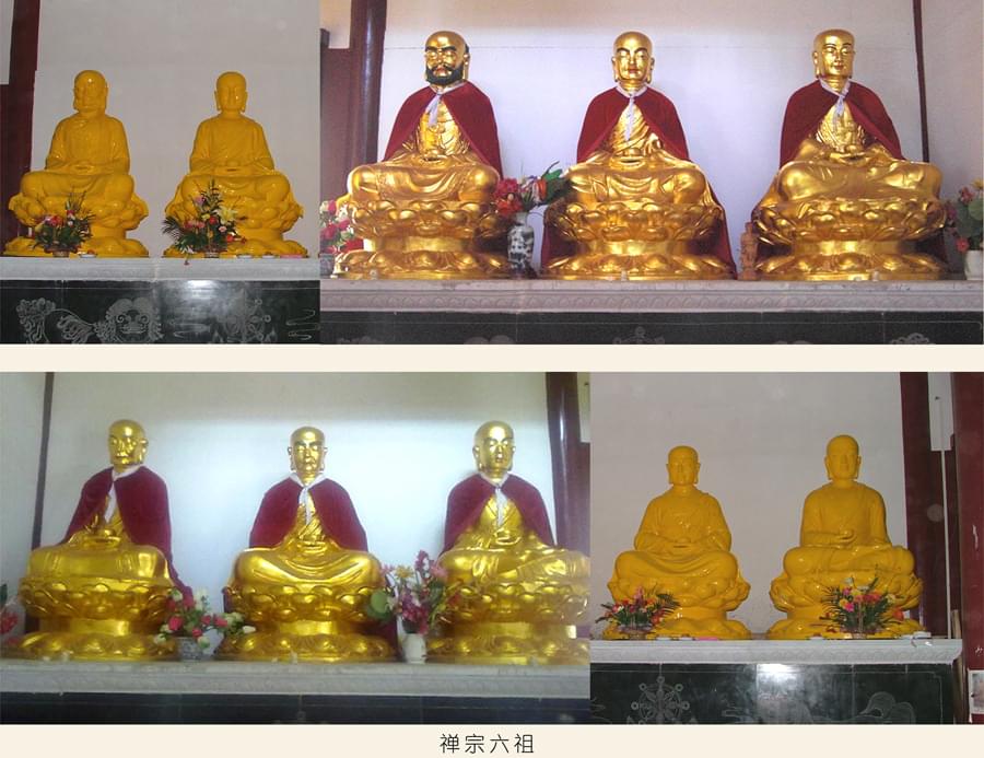 安徽樂誠(chéng)禪寺銅佛像（均高3米）