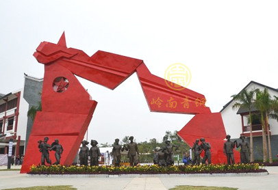 民族人物銅像群-廣西百色園博園