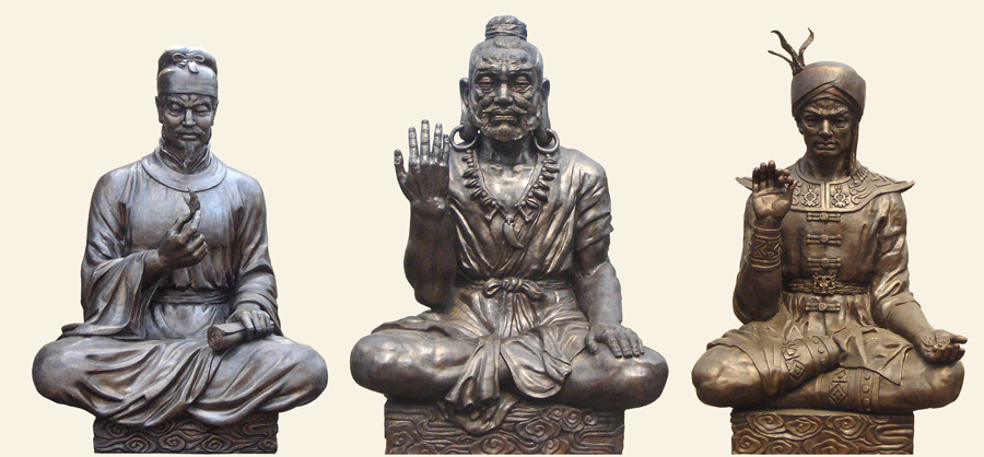 【古代歷史名人銅像】定制工程