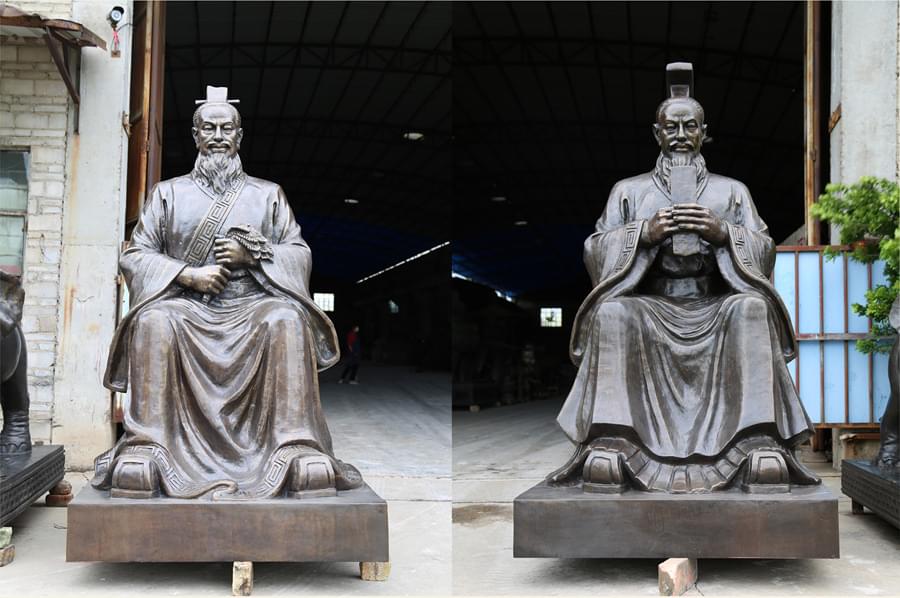 【古代歷史名人銅像】定制工程