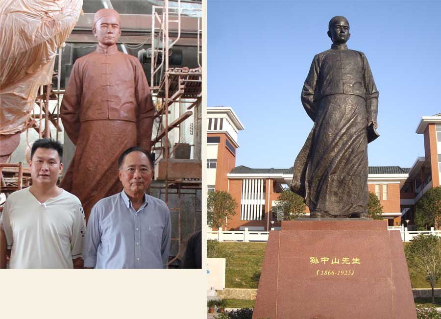 校園雕塑（人物1）