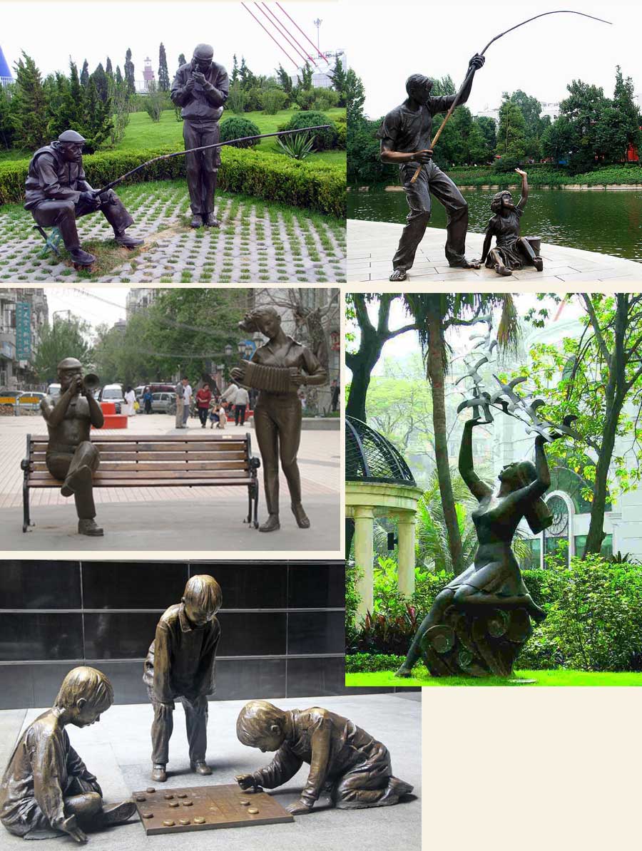 街頭休閑雕塑
