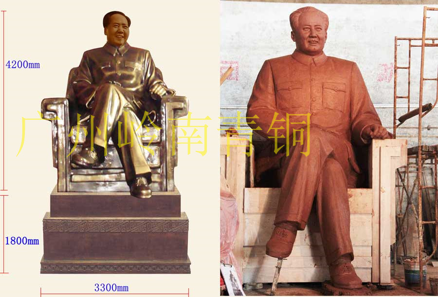 毛澤東銅像