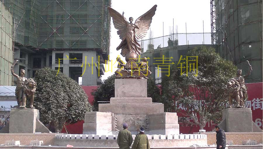 西方人物銅像