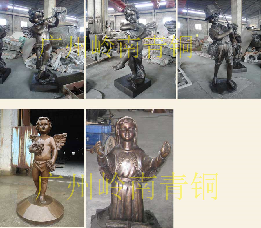 西方人物銅像