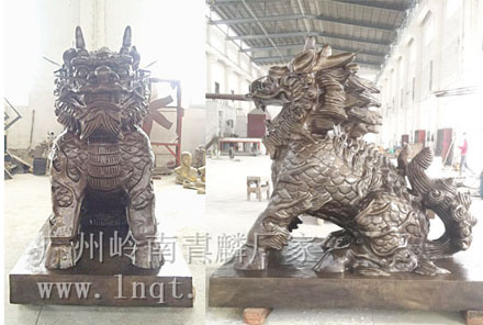 深圳市華建建設(shè)集團(tuán)【新辦公樓銅麒麟】工程