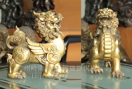 現(xiàn)貨：銅貔貅（高0.21cm-0.26cm）辟邪招財開運