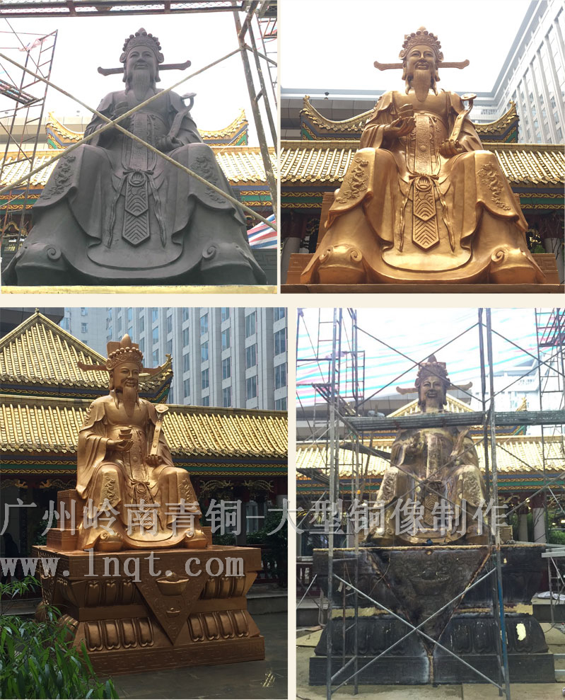 萬家麗大型財神銅像_22
